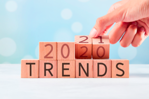 Blocks that say 2021 trends