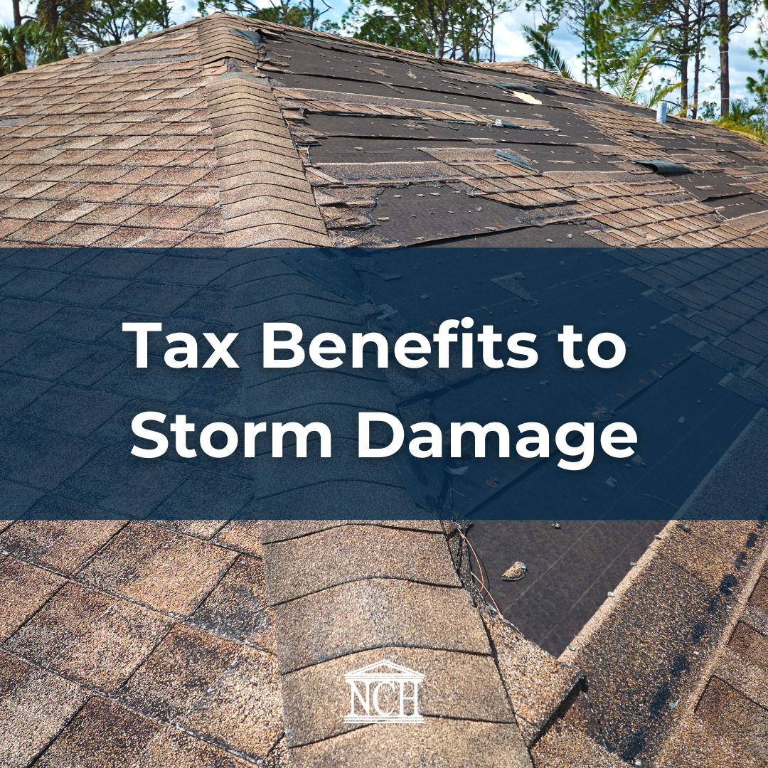 Tax Benefits to Storm Damage