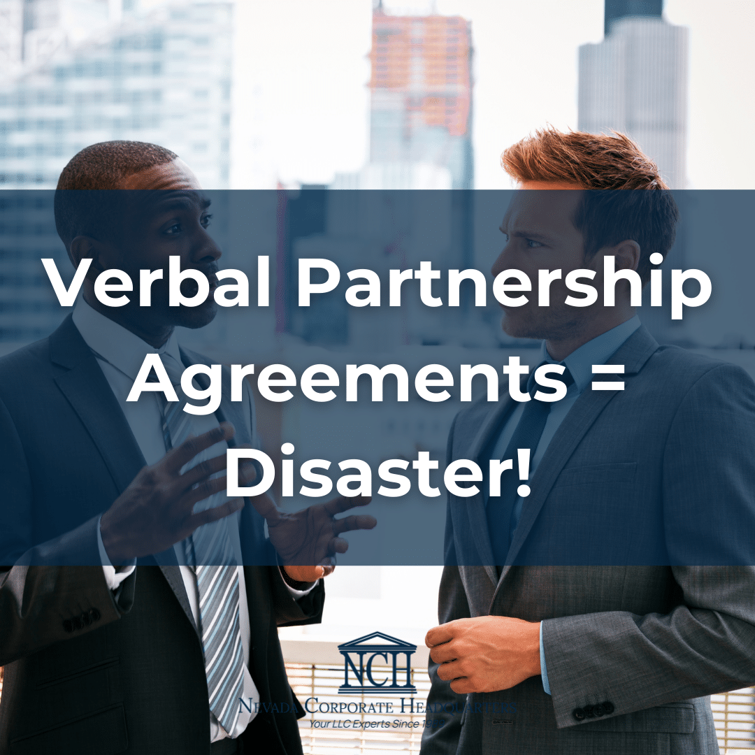 Verbal Agreements = Disaster!!!