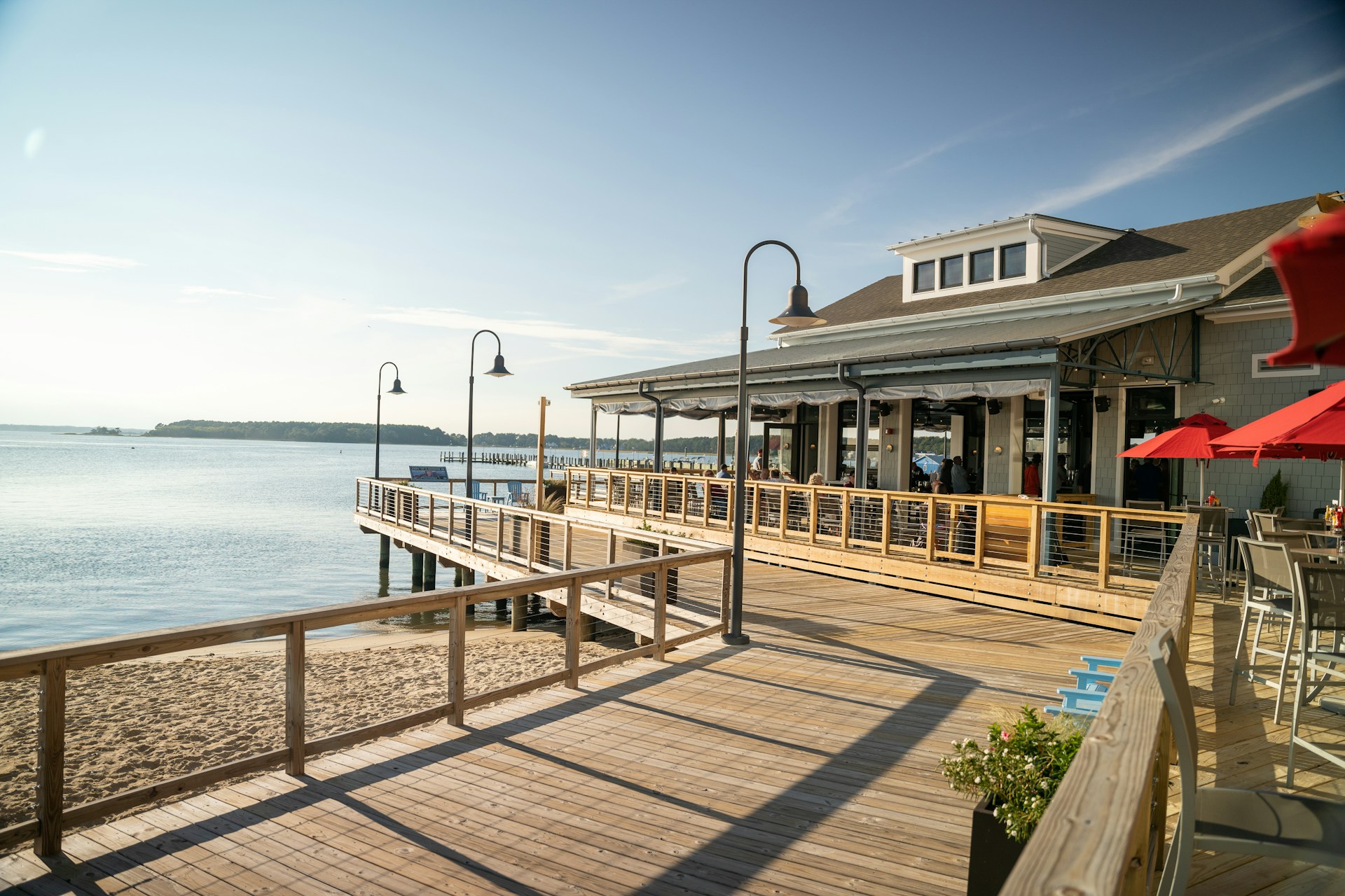 A restaurant on Dewey Beach, Delaware