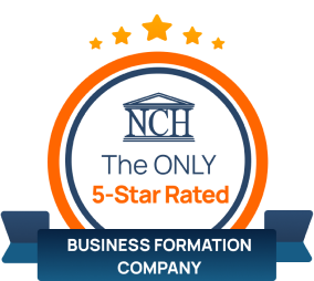 NCH is the ONLY 5-Star Rated Business Formation Company